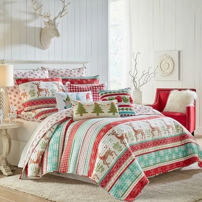 Let It Snow Holiday Quilt Set - Levtex Home 9 Let It Snow Holiday Quilt Set - Levtex Home - Image 7
