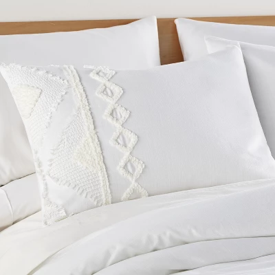 Harleson - Duvet Cover Set - Cream & White - Levtex Home 5 Harleson - Duvet Cover Set - Cream & White - Levtex Home - Image 3