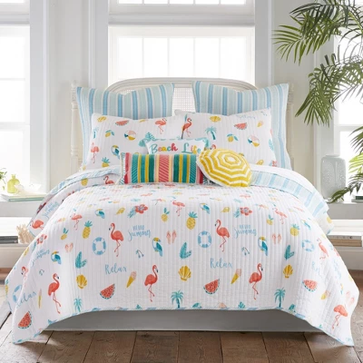 Summertime Euro Sham Set Of 2 4 Summertime Euro Sham Set Of 2 - Image 2