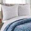 Bellamy Teal Standard Sham Set - Two Standard Shams - Levtex Home -Letex Home Shop GUEST 1006ed78 2a51 42c7 825a 951b1ed3fb7d