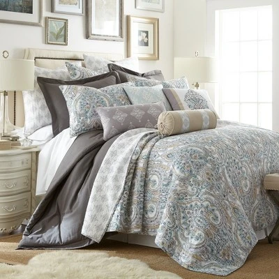 Rome Quilt And Pillow Sham Set - Levtex Home 8 Rome Quilt And Pillow Sham Set - Levtex Home - Image 6