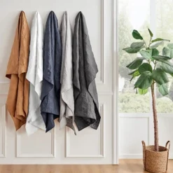 Linen Front/Cotton Back Quilted Throw - Levtex Home -Letex Home Shop GUEST 14020608 2403 425d bd9c f41f95840fe9