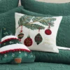 O Christmas Tree Green Tis The Seasson Embroidered Pillow 18x18 - Levtex Home -Letex Home Shop GUEST 16f3b06e ed6d 4c9f 9681 2114c20dfab0