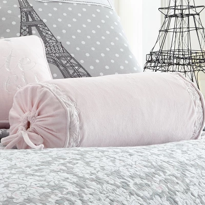 Margaux Neck Roll Decorative Pillow - Levtex Home 3 Margaux Neck Roll Decorative Pillow - Levtex Home