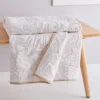 Perla White Quilted Throw - Levtex Home -Letex Home Shop GUEST 180cc98a 58b2 4c71 810f 16e0aaed01f0