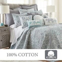 Tania Quilt And Pillow Sham Set - Levtex Home 11 Tania Quilt And Pillow Sham Set - Levtex Home -Letex Home Shop GUEST 23f53527 0521 45d2 9b34 7e0c2573f58f