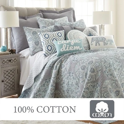 Tania Quilt And Pillow Sham Set - Levtex Home 5 Tania Quilt And Pillow Sham Set - Levtex Home - Image 3