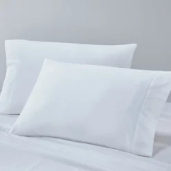 White Sateen Twin 3pc Sheet Set - Levtex Home