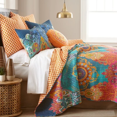Mackenzie Quilt And Pillow Sham Set - Levtex Home 3 Mackenzie Quilt And Pillow Sham Set - Levtex Home