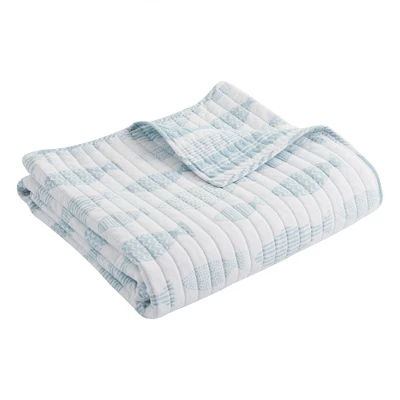 Aqua Breeze Quilted Throw - Levtex Home 5 Aqua Breeze Quilted Throw - Levtex Home - Image 3
