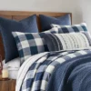 Cross Stitch Navy Euro Sham Set Of 2 2 Cross Stitch Navy Euro Sham Set Of 2 -Letex Home Shop GUEST 3272674d f6d6 4fb4 99f1 9704b70f0747