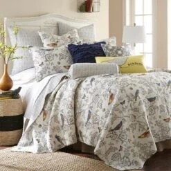 Mockingbird Toile Quilt And Pillow Sham Set - Levtex Home 15 Mockingbird Toile Quilt And Pillow Sham Set - Levtex Home -Letex Home Shop GUEST 35d2ffcc a98a 4e25 9977 543a507879b4