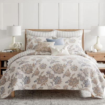 Selesta Blue Euro Sham Set Of 2 - Levtex Home 4 Selesta Blue Euro Sham Set Of 2 - Levtex Home - Image 2