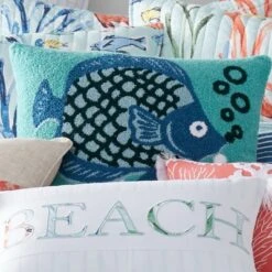 Sancti Petri Fish Decorative Pillow - Levtex Home