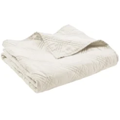 Linen Front/Cotton Back Quilted Throw - Levtex Home -Letex Home Shop GUEST 42cf6131 e5cb 4717 afc9 73e70b11b62f