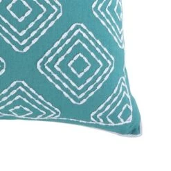 Del Ray Teal Crewel Stitch Decorative Pillow - Levtex Home 7 Del Ray Teal Crewel Stitch Decorative Pillow - Levtex Home -Letex Home Shop GUEST 512333c5 21a8 467e 987f 480b62cc7a9e