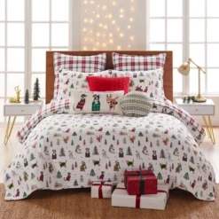 Meowy Christmas Quilt Set - Levtex Home -Letex Home Shop GUEST 5aac5060 4d10 4e1b 801c 32e9975031a1