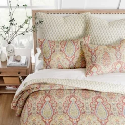 Emel Red Euro Sham Set Of 2 - Levtex Home -Letex Home Shop GUEST 5bf541d6 38cd 4816 aaa7 20f2c8ed924a