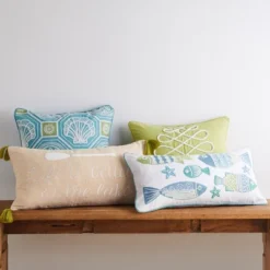 Ocean Springs Embroidered Fish Decorative Pillow - Levtex Home 9 Ocean Springs Embroidered Fish Decorative Pillow - Levtex Home -Letex Home Shop GUEST 68d6612f 3846 4948 80f8 7d71a84f0573