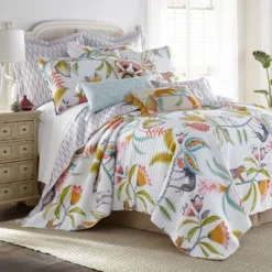 Melina Floral Quilted Euro Sham - 2pk - Levtex Home 5 Melina Floral Quilted Euro Sham - 2pk - Levtex Home -Letex Home Shop GUEST 76940e8b ab70 4881 a166 75210658ab42 1