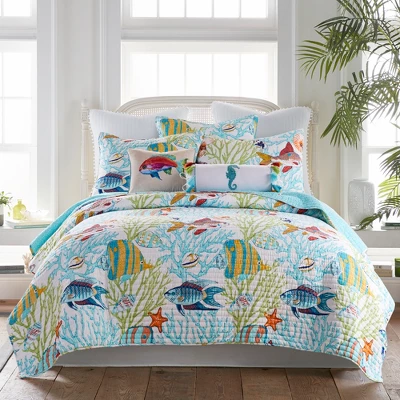 Beachwalk Quilt And Pillow Sham Set - Levtex Home 8 Beachwalk Quilt And Pillow Sham Set - Levtex Home - Image 6