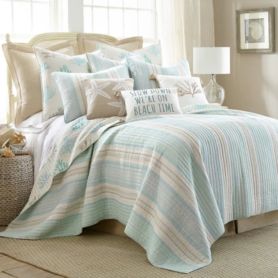 Stone Harbor Beach Time Decorative Pillow - Levtex Home 4 Stone Harbor Beach Time Decorative Pillow - Levtex Home - Image 2