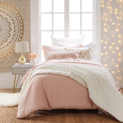 White Sateen Twin-XL 3pc Sheet Set - Levtex Home 6 White Sateen Twin-XL 3pc Sheet Set - Levtex Home - Image 4