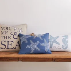 Blue Bay Seahorse Relax Decorative Pillow - Levtex Home 7 Blue Bay Seahorse Relax Decorative Pillow - Levtex Home -Letex Home Shop GUEST 8ad80fec ba95 4ec1 8f1c 688edb3c2194