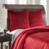 Red Velvet Euro Sham Set Of 2 2 Red Velvet Euro Sham Set Of 2 -Letex Home Shop GUEST 8bbf4d1c a0d8 47a2 9733 980390cbbc84