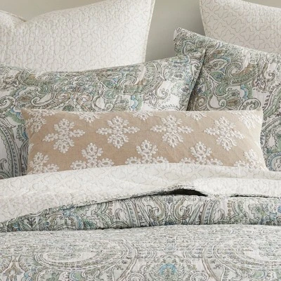 Assisi Beige Decorative Pillow - Levtex Home 3 Assisi Beige Decorative Pillow - Levtex Home