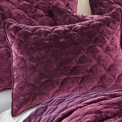 Ellora Velvet Sham - Birch Hill By Levtex Home 3 Ellora Velvet Sham - Birch Hill By Levtex Home