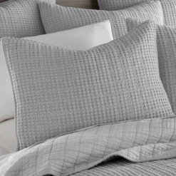 Mills Waffle Quilt And Pillow Sham Set - Levtex Home 11 Mills Waffle Quilt And Pillow Sham Set - Levtex Home -Letex Home Shop GUEST 97400199 759d 40b8 adbf 5e92a593cb44