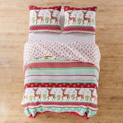 Let It Snow Holiday Quilt Set - Levtex Home 5 Let It Snow Holiday Quilt Set - Levtex Home - Image 3