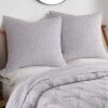 Wexford Grey Euro Sham Set - Two Euro Shams - Levtex Home