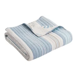 Ipanema Coastal Stripe Quilted Throw - Levtex Home 7 Ipanema Coastal Stripe Quilted Throw - Levtex Home -Letex Home Shop GUEST a0630707 7c23 4882 92c7 ba7a3a16f2b2