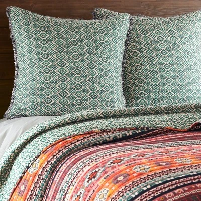 Vista Diamond Quilted Euro Sham - 2pk - Levtex Home 3 Vista Diamond Quilted Euro Sham - 2pk - Levtex Home