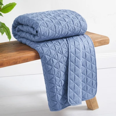 Rowan Quilted Throw - Levtex Home 3 Rowan Quilted Throw - Levtex Home