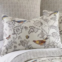 Mockingbird Toile Quilt And Pillow Sham Set - Levtex Home 11 Mockingbird Toile Quilt And Pillow Sham Set - Levtex Home -Letex Home Shop GUEST a7a8f9c0 e004 425c 87b7 4a97f7cb33c9