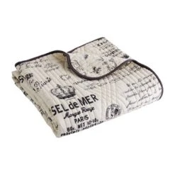 Histoire Script Quilted Throw - Levtex Home 7 Histoire Script Quilted Throw - Levtex Home -Letex Home Shop GUEST ab0430d0 1029 4622 899a e3a0e0db2709