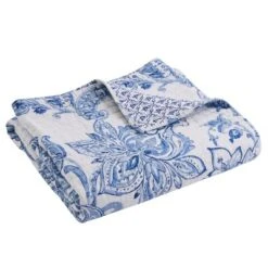 Bennett Floral Quilted Throw - Villa Lugano By Levtex Home 7 Bennett Floral Quilted Throw - Villa Lugano By Levtex Home -Letex Home Shop GUEST b1940df9 2d1a 4173 9175 0e3a5ece8f27 1