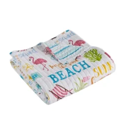 Beach Days Throw - One Quilted Throw - Levtex Home 7 Beach Days Throw - One Quilted Throw - Levtex Home -Letex Home Shop GUEST b2a28aec 61a7 4bc1 b389 baa57ac593d9