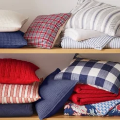 Mills Waffle Bright White Square Pillow - Levtex Home -Letex Home Shop GUEST b45d6d73 8396 4e19 8b55 6cf5cf650f01