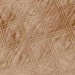 Washed Linen Sandstone Quilted Throw - Levtex Home -Letex Home Shop GUEST b4c2a5cd e014 4138 86a8 b91eb56467c3