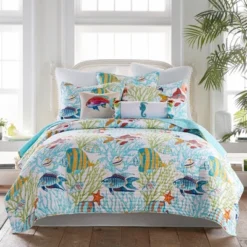 Beachwalk Quilt And Pillow Sham Set - Levtex Home 12 Beachwalk Quilt And Pillow Sham Set - Levtex Home -Letex Home Shop GUEST b7c14bd0 bfdb 4474 8b53 d38517a16c9d
