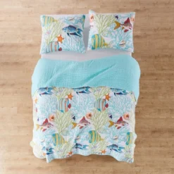 Beachwalk Quilt And Pillow Sham Set - Levtex Home 10 Beachwalk Quilt And Pillow Sham Set - Levtex Home -Letex Home Shop GUEST b9203800 2883 4fbe 8dac 1d39b5e45591
