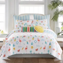 Summertime Beach Life Pillow- Levtex Home -Letex Home Shop GUEST bd376788 e8fa 43d7 91a0 37a504cb50d8