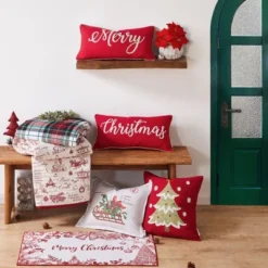 Yuletide Holiday Decorative Pillow Red - Levtex Home -Letex Home Shop GUEST bd4042f4 926d 4856 8950 e6a978262c36 1