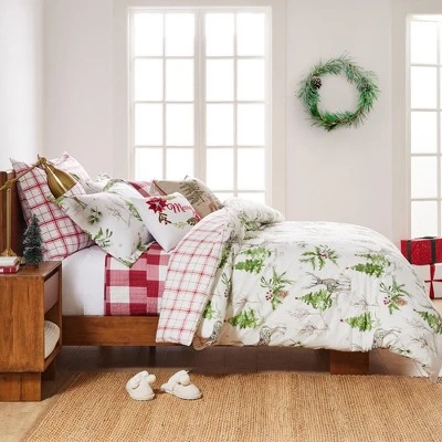 Sleigh Bells Duvet Cover Set - Levtex Home 4 Sleigh Bells Duvet Cover Set - Levtex Home - Image 2