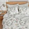 Viviana Floral Quilted Euro Sham - 2pk - Levtex Home