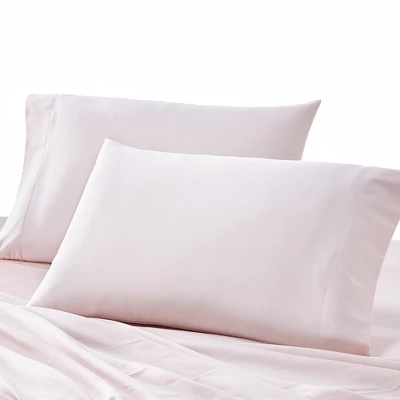 Pink Sateen Full 4pc Sheet Set - Levtex Home 3 Pink Sateen Full 4pc Sheet Set - Levtex Home